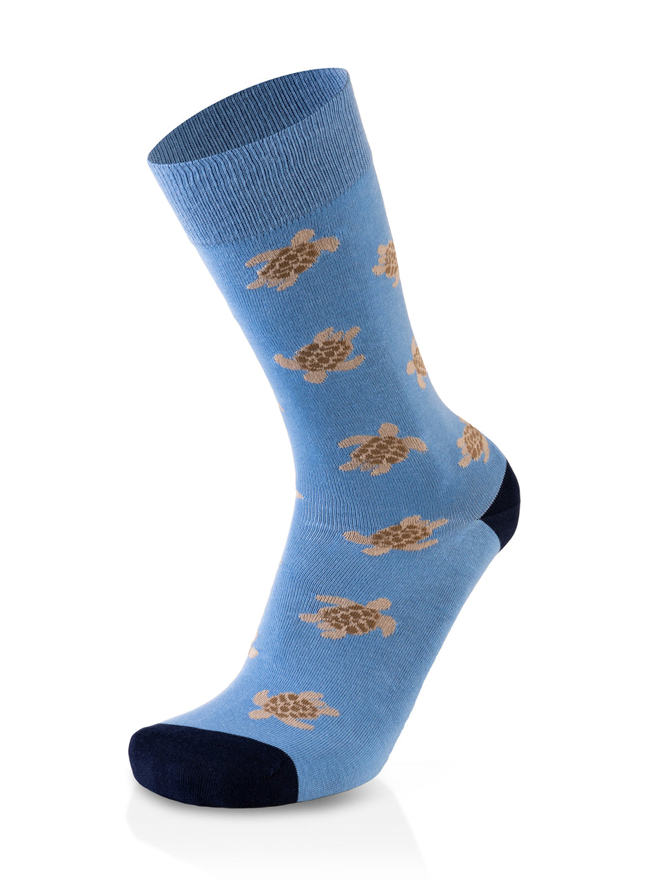Eco Style Turtles Blue Sky Socks