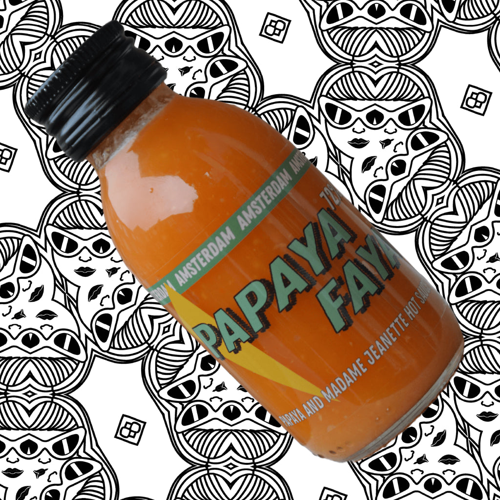 Papaya Faya hot sauce 100ml