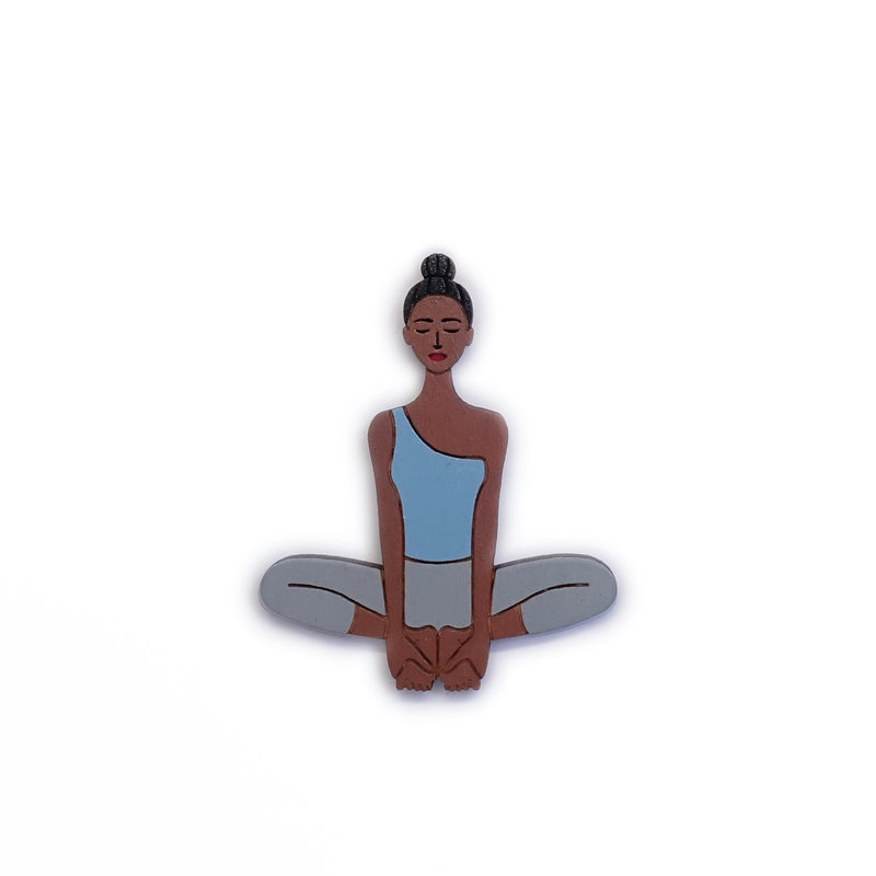 Yoga Instructor brooches (various styles)