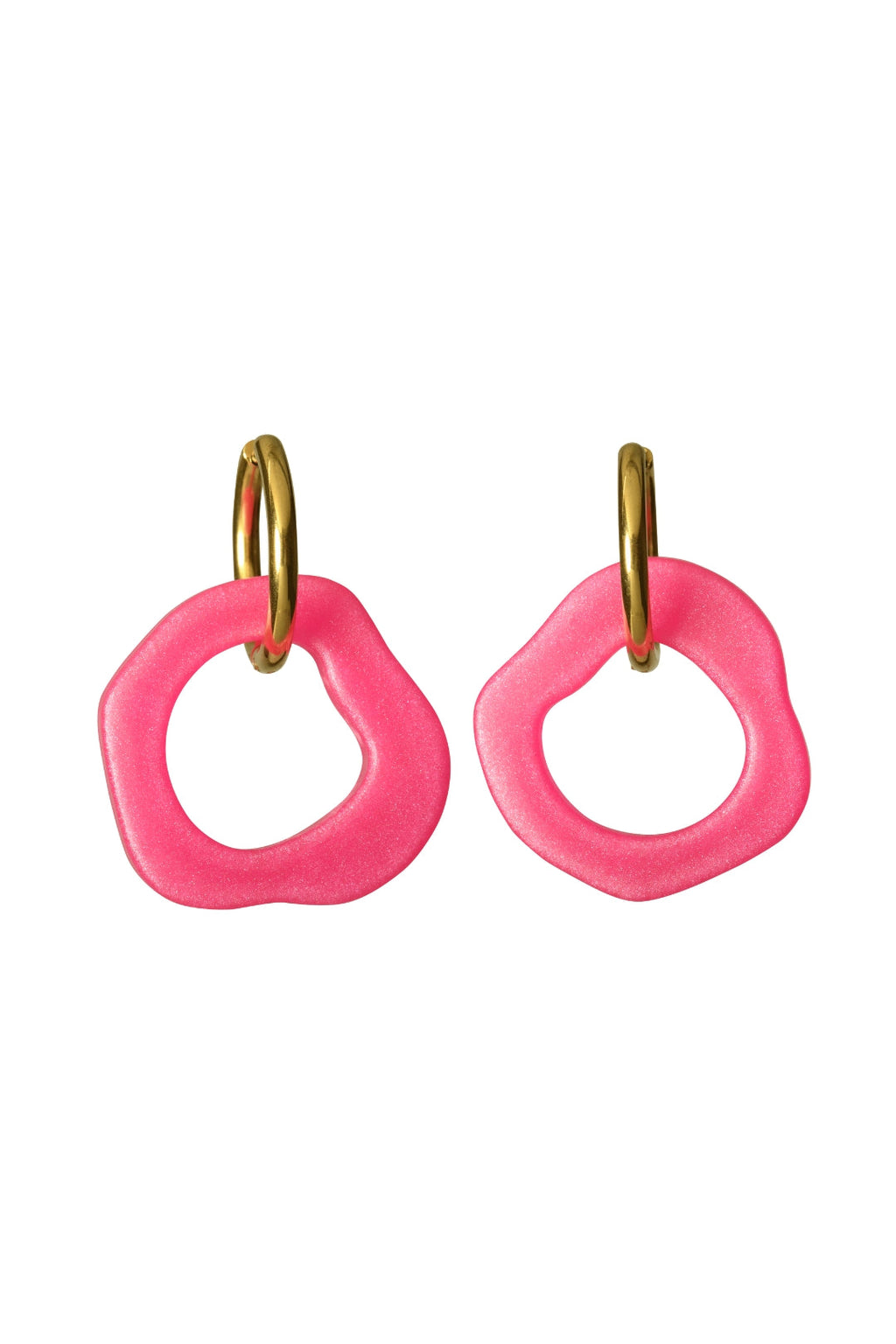 Ear Candy Pink Mini Earrings