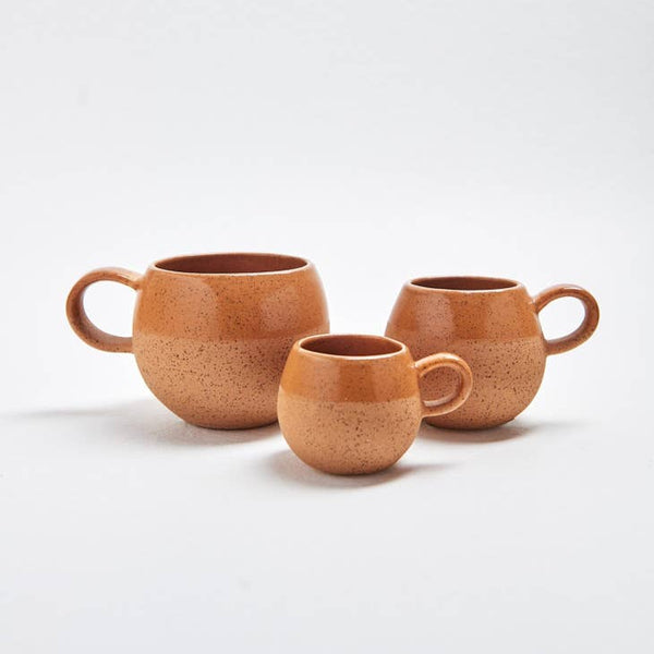 Terracota Earth Ball Mug (2 sizes 500ML, 90ML)