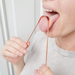 Copper Tongue Cleaner (scrapper)