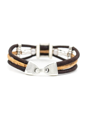 Cork bracelet & ring  - set