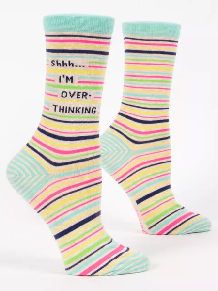 Shhh... I'm overthinking W-Crew Socks