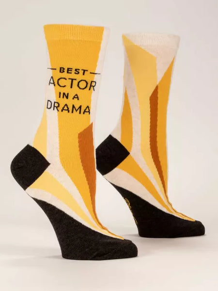 Best Actor in a Drama Crew Socks