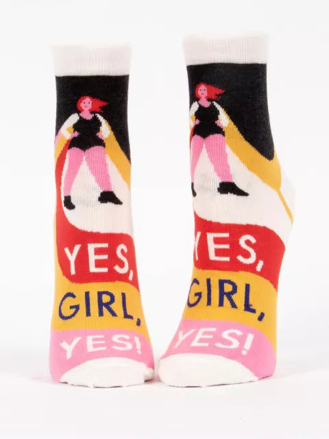 Yes, girl, yes Ankle Socks