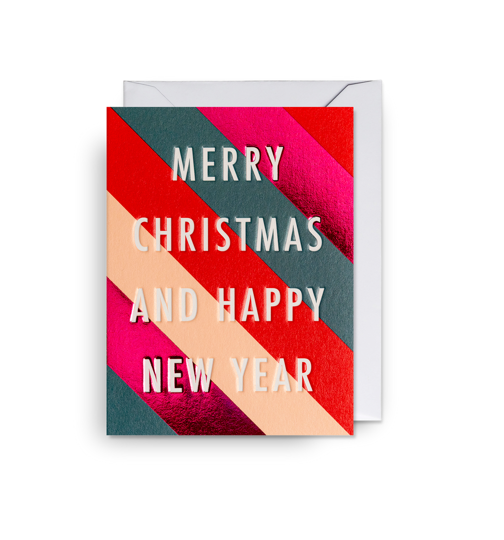 Merry Christmas and Happy New Year Card