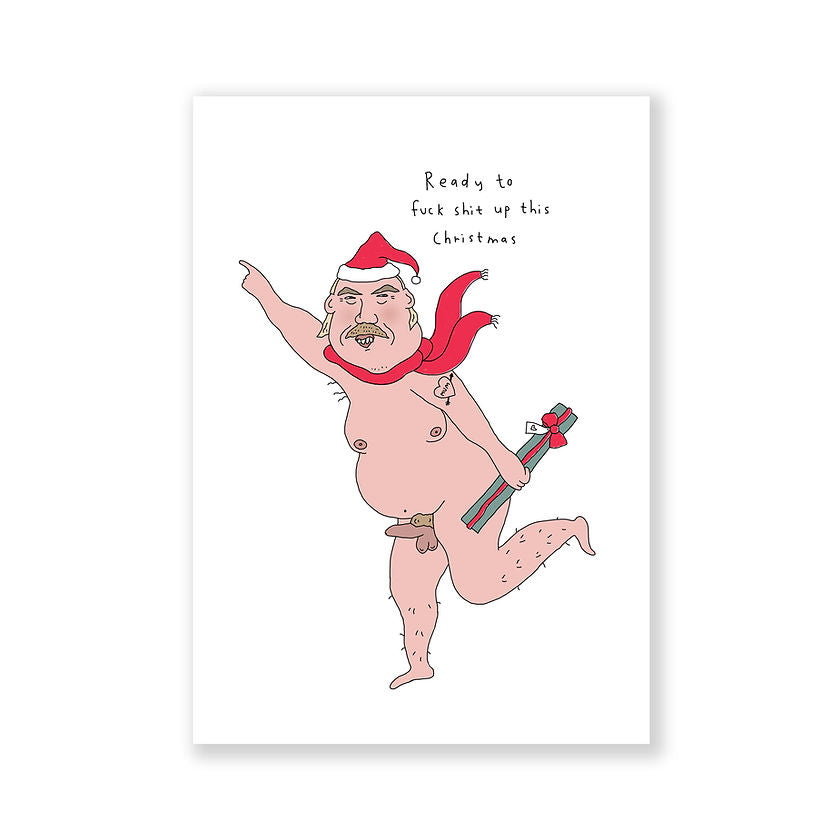 Christmas Card Fuck Shit Up