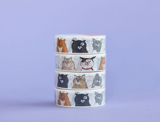 Washi tape: Cats