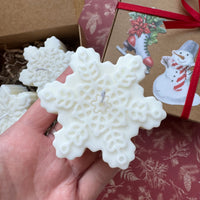 Mart snowflake candle