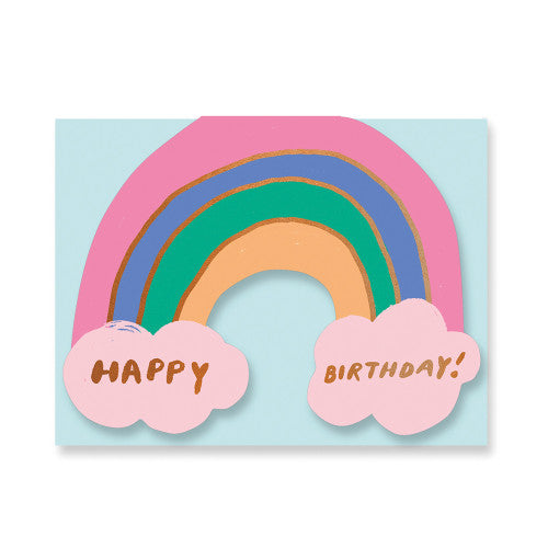 Happy Birthday Rainbow Card - Carolyn Suzuki