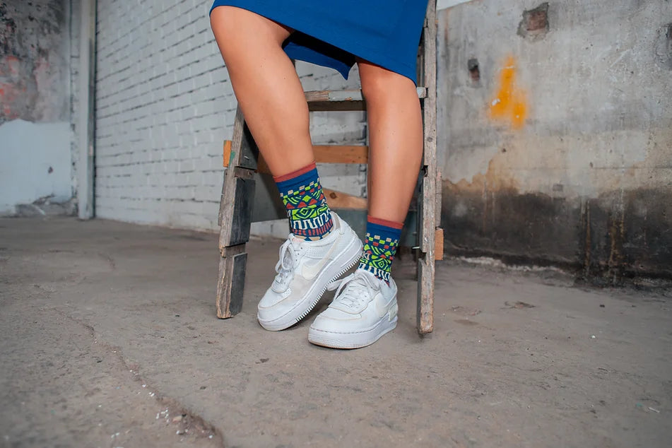 Sema Blue Socks