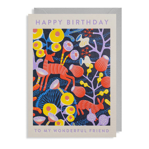 Hanna Werning - To My Wonderful Friend Greeting Card 7136