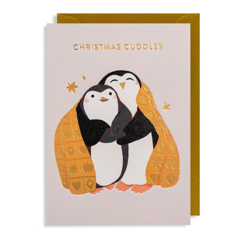 Christmas Cuddles Greeting Card