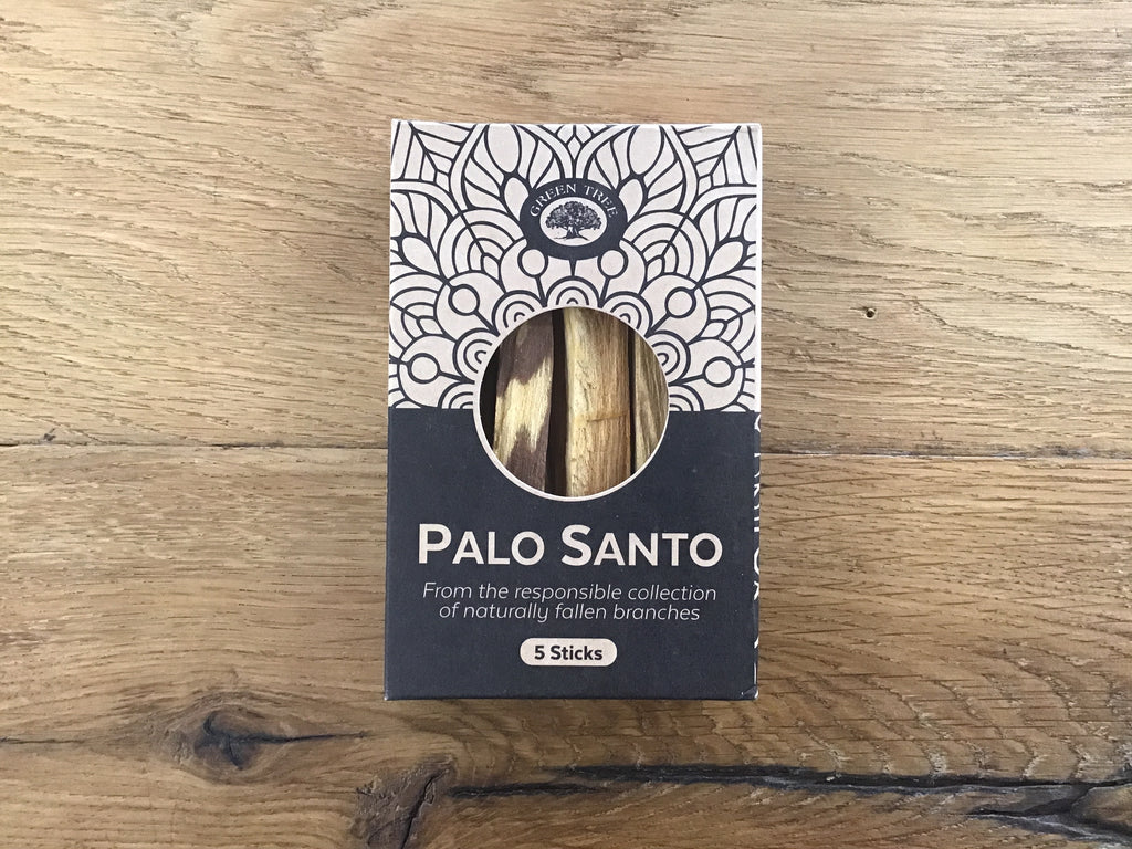 Green Palo Santo - 5 thin sticks