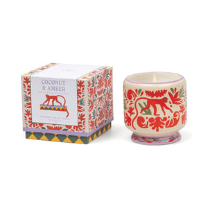 Adopo 8 oz./226g Ceramic Candle