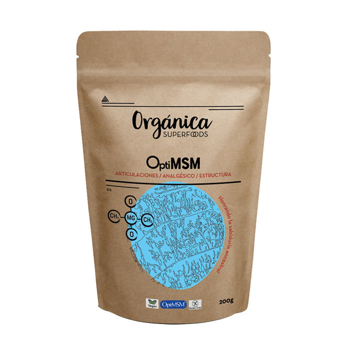 Organic OptiMSM Powder 200g (Sulfur)