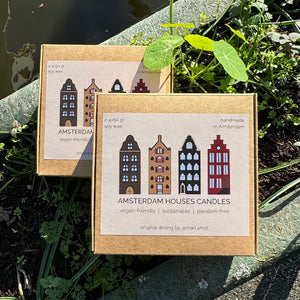 Mart Amsterdam houses - Candle Gift set