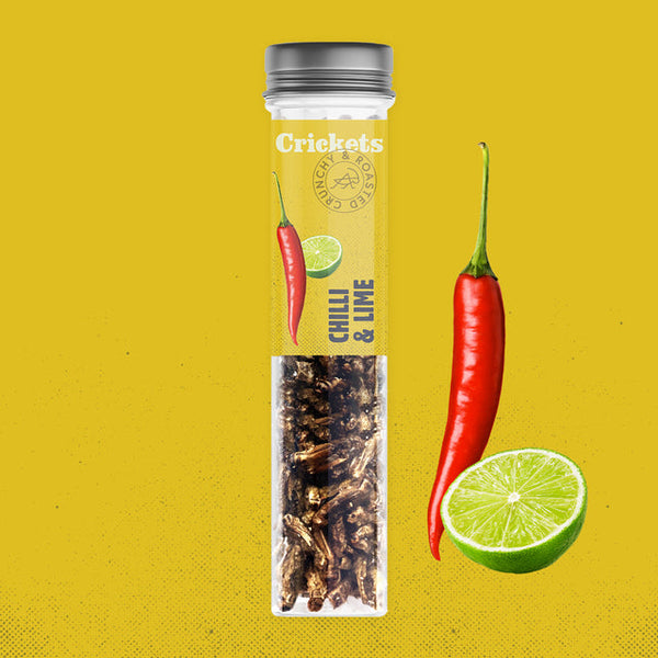 Crunchy & roasted crickets (20g)