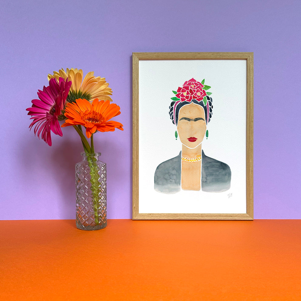Frida - Limited edition print by Giravolta