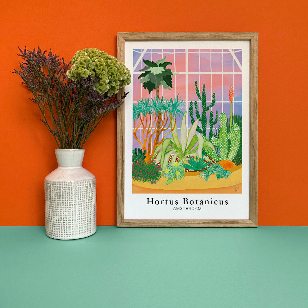 Hortus Botanicus - Limited edition print by Giravolta