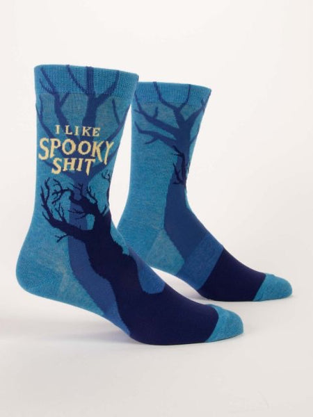 I LIKE SPOOKY SHIT W-CREW SOCKS