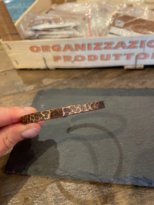 Cuff Bracelet solid copper - pure copper