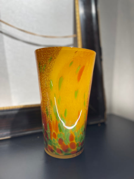 Multicoloured vase