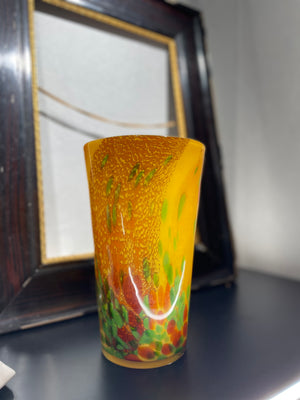 Multicoloured vase