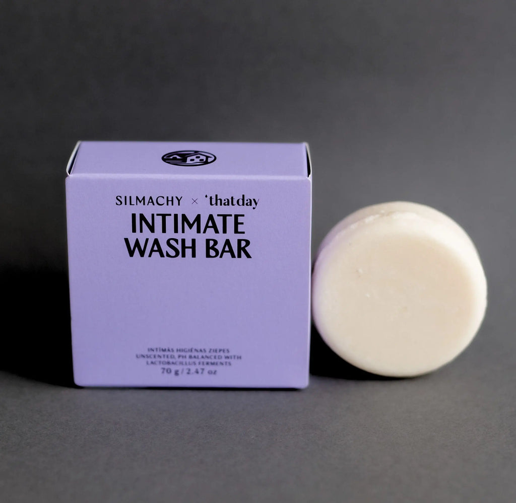 Intimate wash bar with Lactobacillus ferments, unscented (70g)