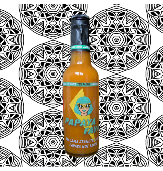 Papaya Faya and Madame-Jeanette Hot Sauce