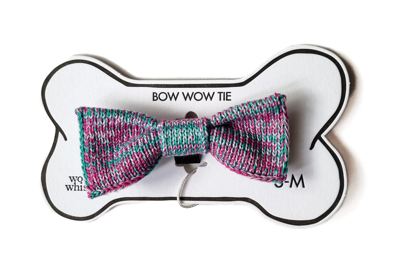 Cat / Dog Custom Design Bow Tie (Mint Pink)
