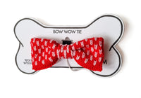 Cat / Dog Custom Design Bow Tie (Strawberry)