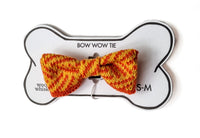 Cat / Dog Custom Design Bow Tie (Orange Zest)