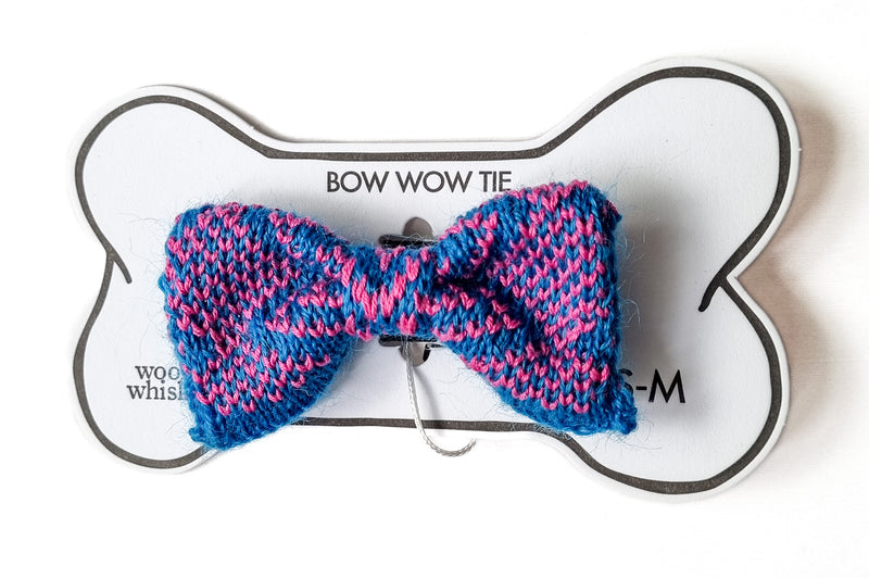 Cat / Dog Custom Design Bow Tie (Fuschia Sunset)