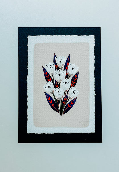 Dutch series Tulips Print (A6)