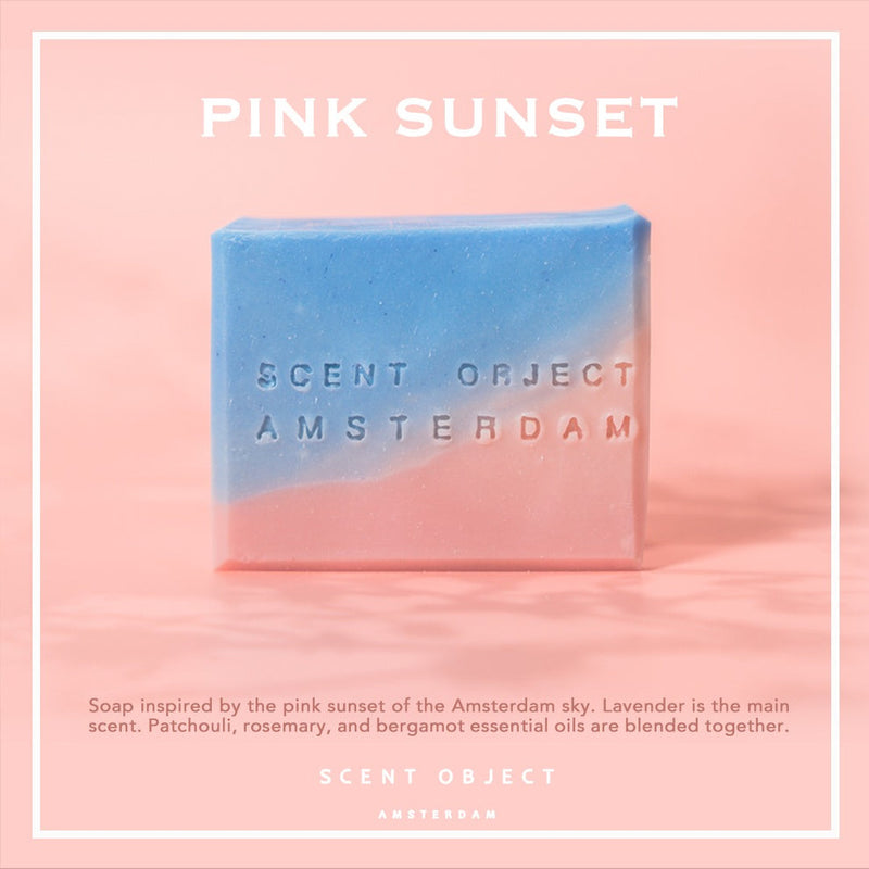 Pink Sunset Soap Bar