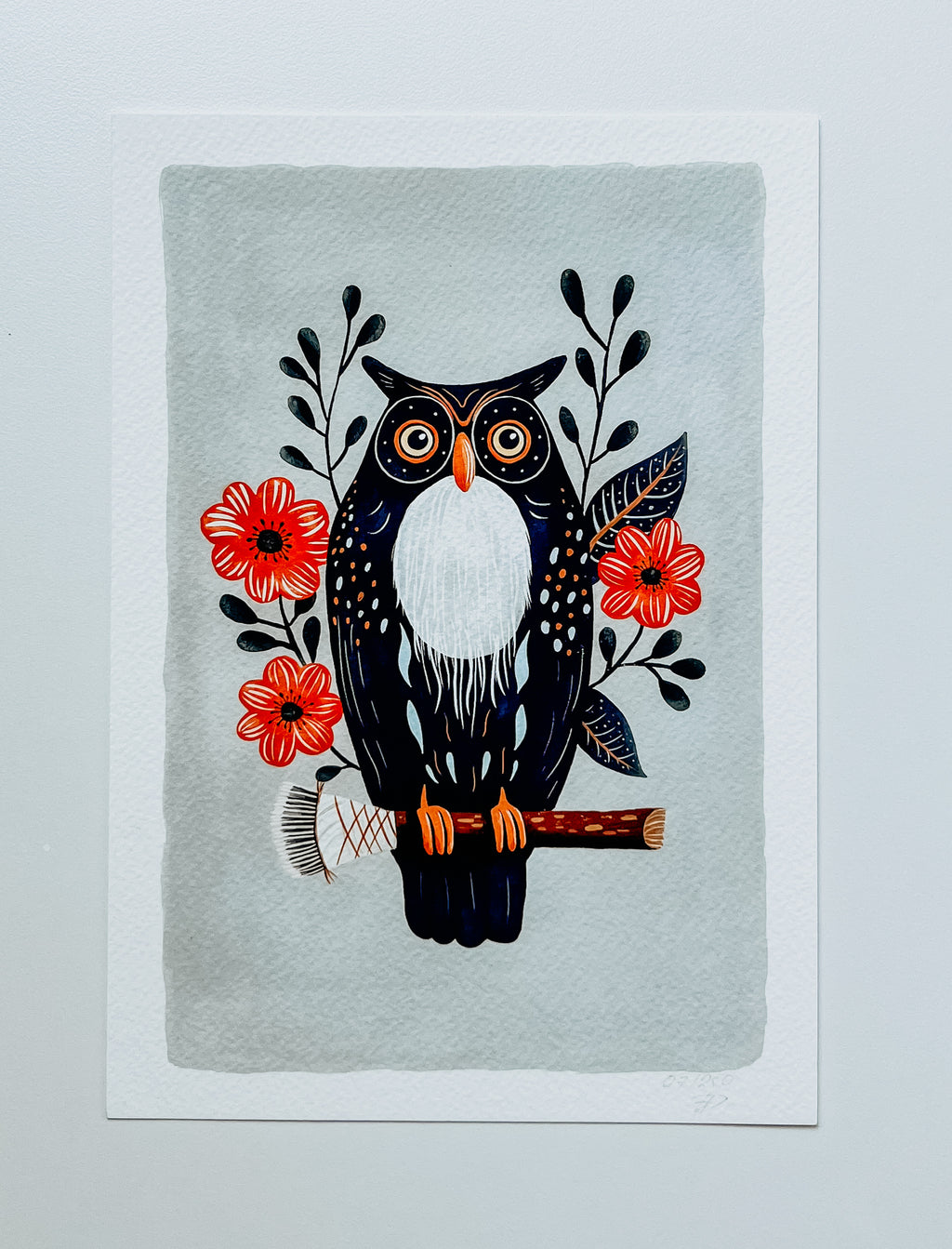 OWL - Wisdom Print (A5)