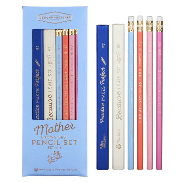 Pencil Set - Mother Knows Best