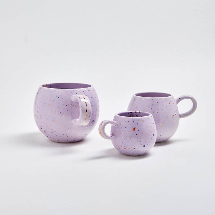 Lilac Party Ball Mug (3 sizes)