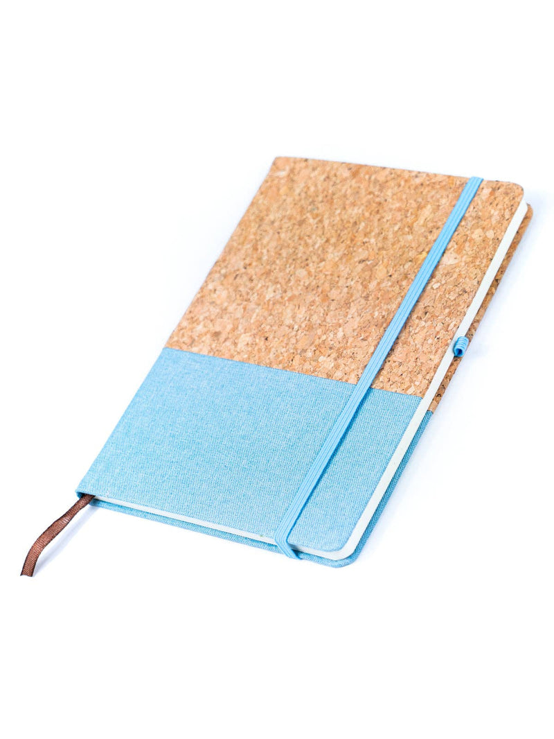 Canvas and Cork Fusion Notebook (multiple colours)
