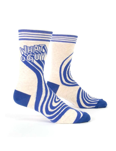 What a guy M-crew socks