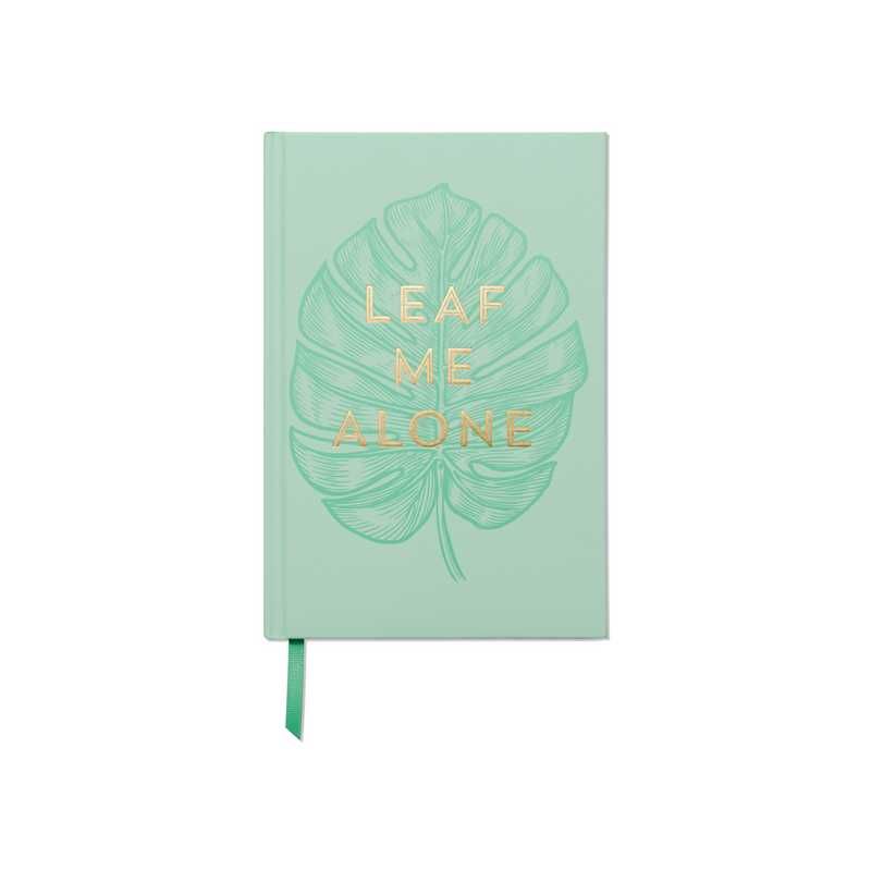 Vintage Sass Journal - Leaf Me Alone