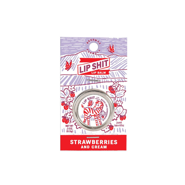 Lip Shit Strawberry Cream Lip Balm (8.5g)