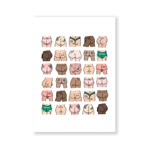 Butts Postcard A6