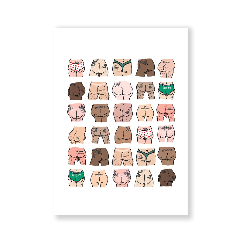 Butts Postcard A6