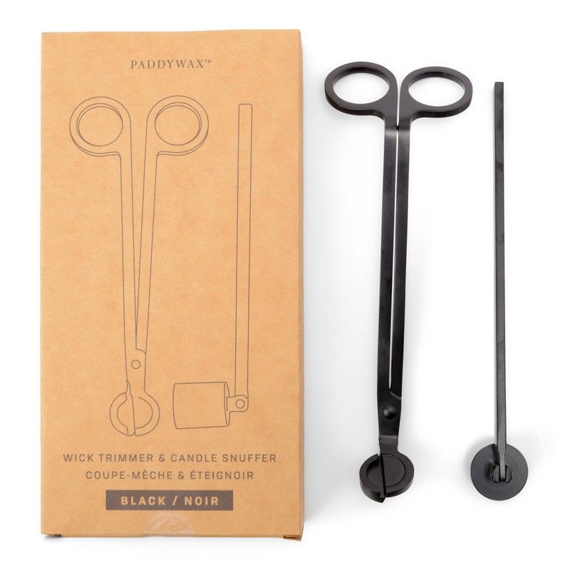 Wick Trimmer & Candle Snuffer Boxed Gift Set - Matte Black