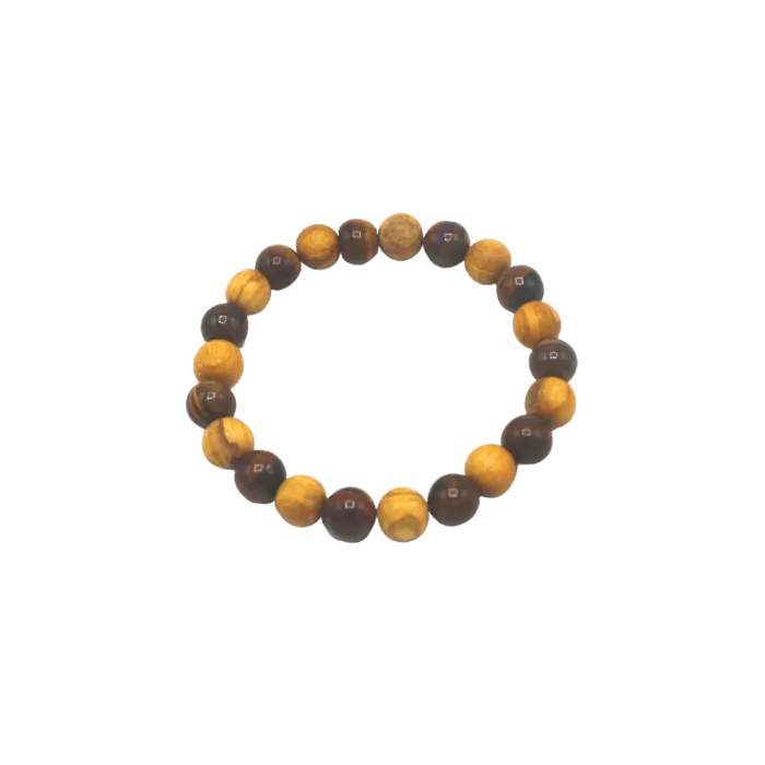 Bracelet Palo Santo and Tiger Eye