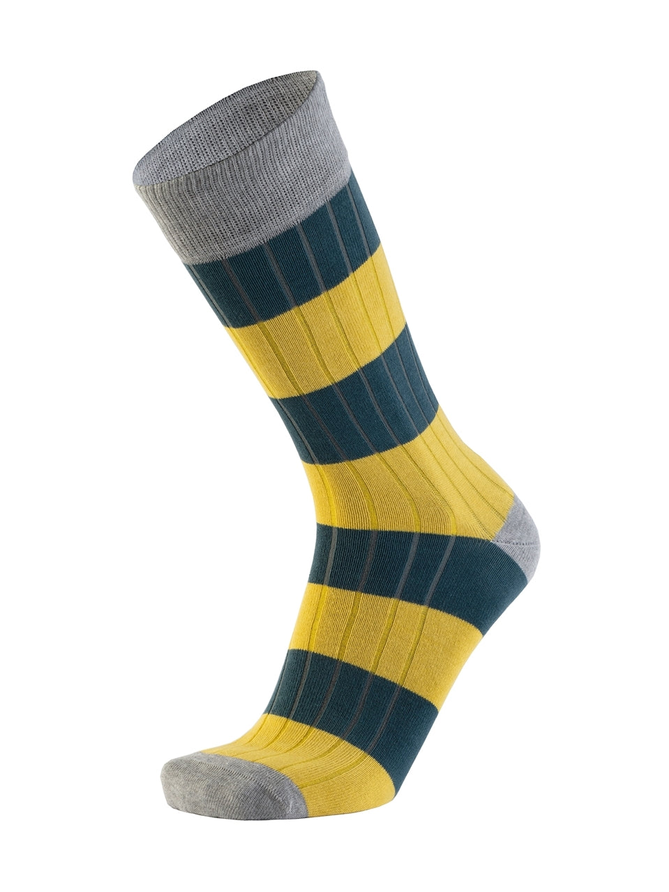 Stripes Canale Blue/Yellow Socks