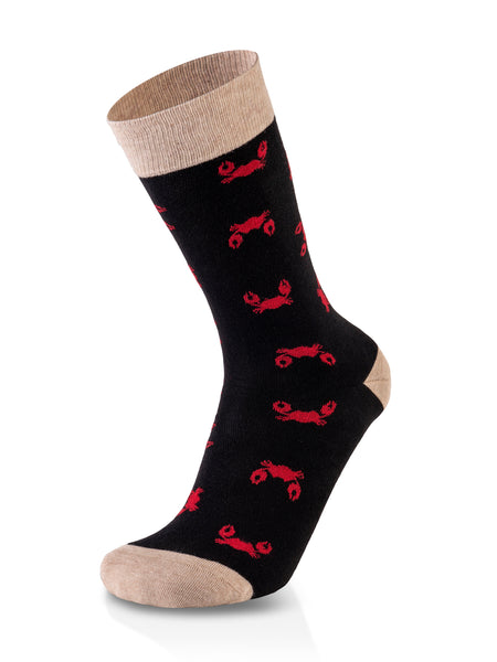 Eco Style Crabs Black Socks